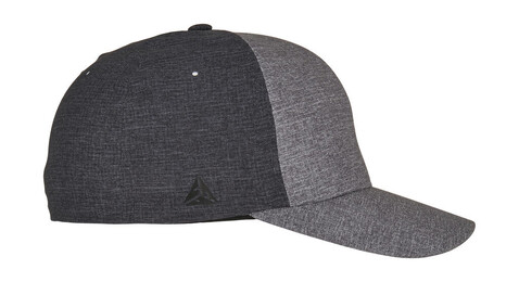 Flexfit Flexfit Delta® Carbon Cap – 2 Tone, Melange Blue/Melange Charcoal, S/M bedrucken, Art.-Nr. 606683571