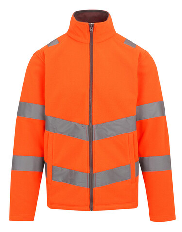 Regatta Pro Hi-Vis Thor Fleece, Orange, S bedrucken, Art.-Nr. 607174121