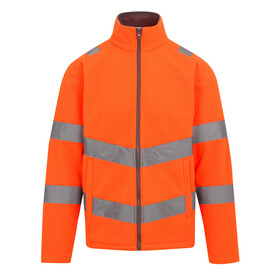 Regatta Pro Hi-Vis Thor Fleece, Orange, S bedrucken, Art.-Nr. 607174121