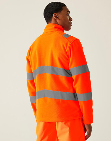 Regatta Pro Hi-Vis Thor Fleece, Orange, S bedrucken, Art.-Nr. 607174121