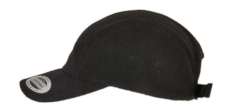 Flexfit Polar Fleece Jockey Cap, Black, One Size bedrucken, Art.-Nr. 609681010