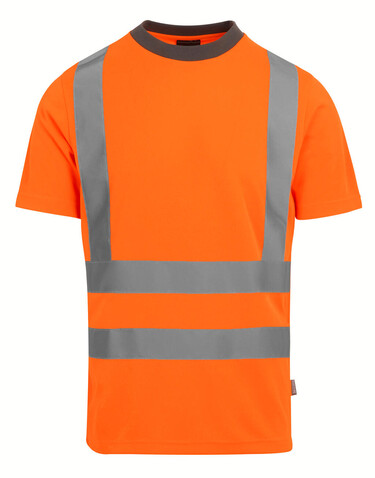 Regatta Pro Hi-Vis T-Shirt, Orange, 3XL bedrucken, Art.-Nr. 612174126