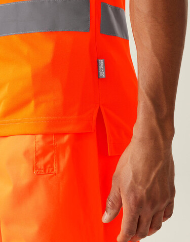 Regatta Pro Hi-Vis T-Shirt, Yellow, 2XL bedrucken, Art.-Nr. 612176015
