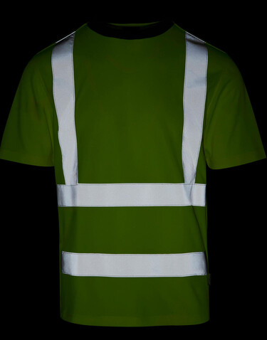 Regatta Pro Hi-Vis T-Shirt, Yellow, S bedrucken, Art.-Nr. 612176011