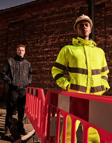 Regatta Pro Hi-Vis Dover Jacket, Orange, S bedrucken, Art.-Nr. 614174121