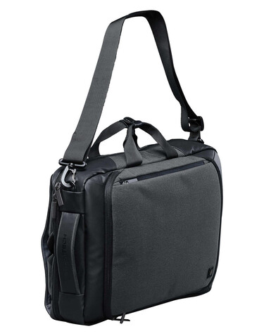StormTech Road Warrior Computer Pack, Graphite/Black, One Size bedrucken, Art.-Nr. 614181560
