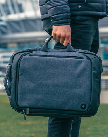 StormTech Road Warrior Computer Pack, Graphite/Black, One Size bedrucken, Art.-Nr. 614181560