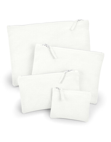 Westford Mill Canvas Accessory Pouch, Off White, M bedrucken, Art.-Nr. 615280024