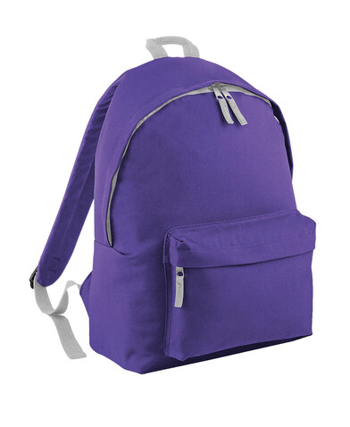 Bag Base Junior Fashion Backpack, Purple/Light Grey, One Size bedrucken, Art.-Nr. 615293670