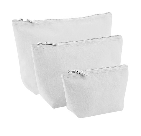 Westford Mill Canvas Accessory Bag, Light Grey, L bedrucken, Art.-Nr. 616281385