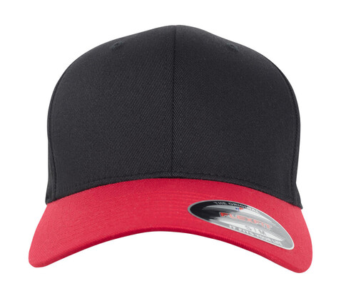 Flexfit Flexfit Wooly Combed 2-Tone, Black/Red, S/M bedrucken, Art.-Nr. 616681541 Flexfit Flexfit Wooly Combed 2-Tone, Black/Red, S/M bedrucken, Art.-Nr. 616681541