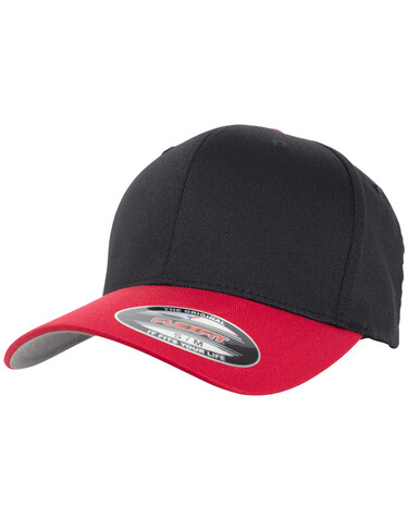 Flexfit Flexfit Wooly Combed 2-Tone, Black/Red, S/M bedrucken, Art.-Nr. 616681541 Flexfit Flexfit Wooly Combed 2-Tone, Black/Red, S/M bedrucken, Art.-Nr. 616681541