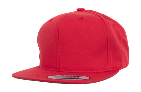 Flexfit Pro-Style Twill Snapback Youth Cap, Red, B (Ages 6-14) bedrucken, Art.-Nr. 618684002