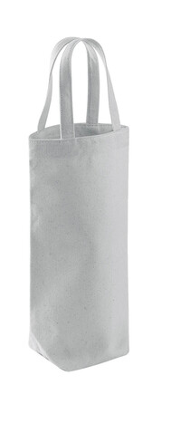 Westford Mill Fairtrade Cotton Bottle Bag, Light Grey, One Size bedrucken, Art.-Nr. 621281380