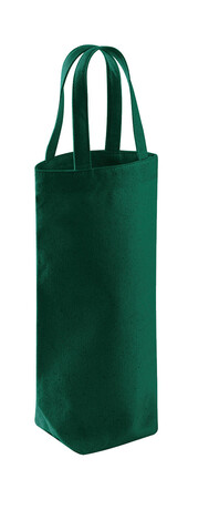 Westford Mill Fairtrade Cotton Bottle Bag, Bottle Green, One Size bedrucken, Art.-Nr. 621285400
