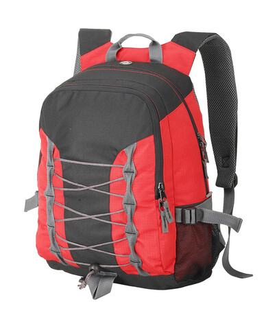 Shugon Miami Backpack, Red/Black/Dark Grey, One Size bedrucken, Art.-Nr. 622384900 Shugon Miami Backpack, Red/Black/Dark Grey, One Size bedrucken, Art.-Nr. 622384900