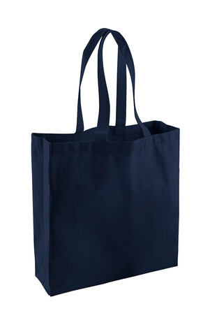 Westford Mill Fairtrade Cotton Classic Shopper, French Navy, One Size bedrucken, Art.-Nr. 623282010