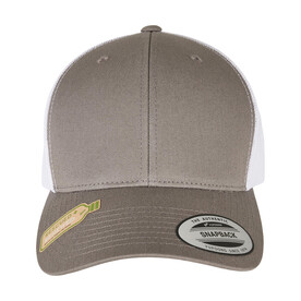 Flexfit Classics Recycled Retro Trucker Cap 2-Tone, Grey/White, One Size bedrucken, Art.-Nr. 623681450