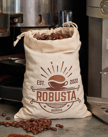 SG ACCESSORIES - BAGS Cotton Stuff Bag, Natural, XL (46x60) bedrucken, Art.-Nr. 626570086