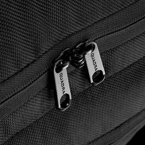 Quadra Tungsten™ Wheelie Travel Bag, Black/Dark Graphite, One Size bedrucken, Art.-Nr. 627301600