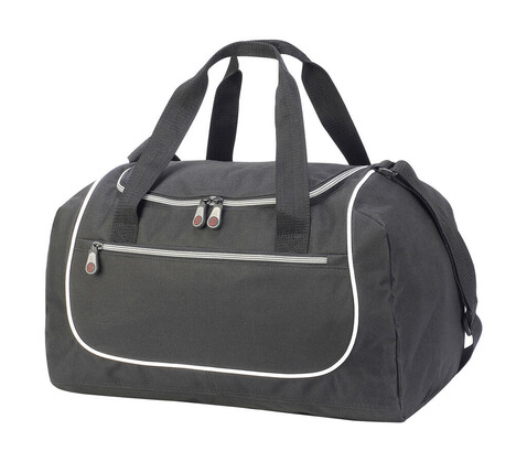 Shugon Rhodes Sports Holdall, Black/Black, One Size bedrucken, Art.-Nr. 627381920