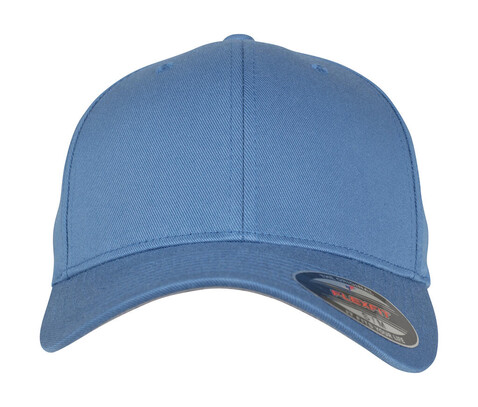 Flexfit Flexfit Wooly Combed Cap Kids, Slate Blue, Youth 52-54cm bedrucken, Art.-Nr. 627683153