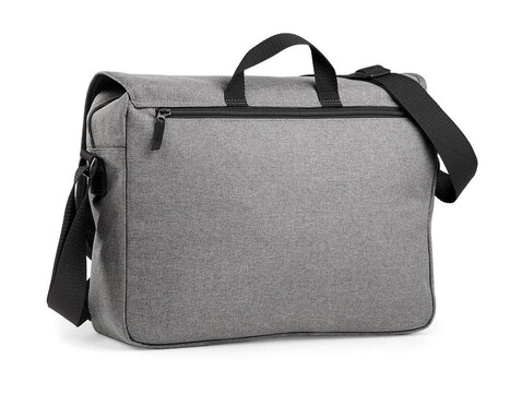 Bag Base Two-Tone Digital Messenger, Black, One Size bedrucken, Art.-Nr. 628291010