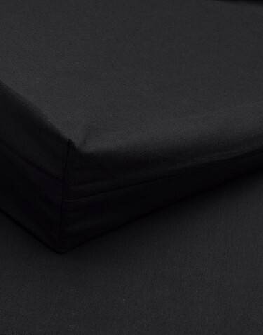 SG ACCESSORIES - BAGS Double Handle Gusset Bag, Black, One Size bedrucken, Art.-Nr. 629571010