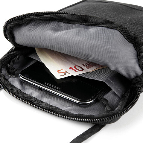 Bag Base Travel Wallet, Black, One Size bedrucken, Art.-Nr. 632291010