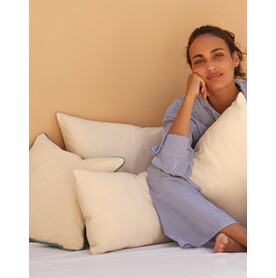 Westford Mill Fairtrade Cotton Canvas Cushion Cover, Natural, 30x50cm (S) bedrucken, Art.-Nr. 633280081