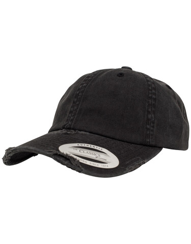 Flexfit Low Profile Destroyed Cap, Black, One Size bedrucken, Art.-Nr. 633681010 Flexfit Low Profile Destroyed Cap, Black, One Size bedrucken, Art.-Nr. 633681010