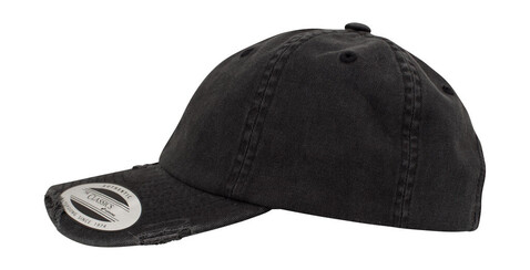 Flexfit Low Profile Destroyed Cap, Black, One Size bedrucken, Art.-Nr. 633681010 Flexfit Low Profile Destroyed Cap, Black, One Size bedrucken, Art.-Nr. 633681010