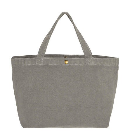 SG ACCESSORIES - BAGS Small Canvas Shopper, Neutral Grey, One Size bedrucken, Art.-Nr. 634571190