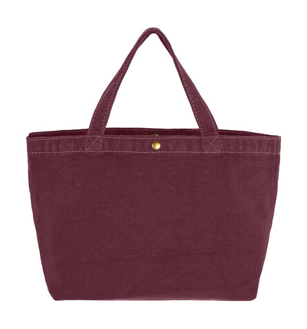 SG ACCESSORIES - BAGS Small Canvas Shopper, Tawny Port, One Size bedrucken, Art.-Nr. 634574070