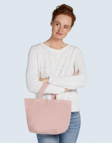 SG ACCESSORIES - BAGS Small Canvas Shopper, Seafoam, One Size bedrucken, Art.-Nr. 634575160