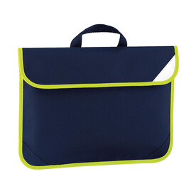 Quadra Enhanced-Viz Book Bag, French Navy, One Size bedrucken, Art.-Nr. 635302010 Quadra Enhanced-Viz Book Bag, French Navy, One Size bedrucken, Art.-Nr. 635302010
