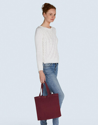 SG ACCESSORIES - BAGS Large Canvas Shopper, Seafoam, One Size bedrucken, Art.-Nr. 636575160