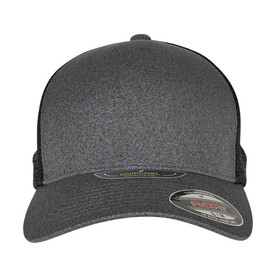 Flexfit Flexfit Unipanel™ Cap, Dark Grey/Black, S/M bedrucken, Art.-Nr. 636681781
