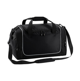 Quadra Locker Bag, Black/Light Grey, One Size bedrucken, Art.-Nr. 637301550