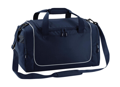 Quadra Locker Bag, French Navy/Light Grey, One Size bedrucken, Art.-Nr. 637302670