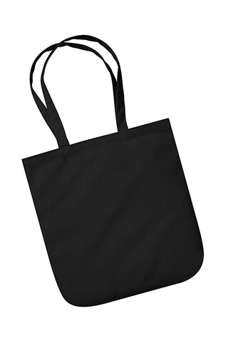 Westford Mill EarthAware™ Organic Spring Tote, Black, One Size bedrucken, Art.-Nr. 639281010