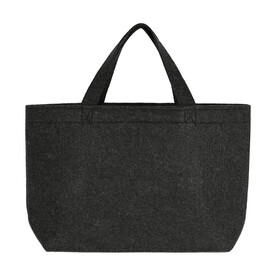 SG ACCESSORIES - BAGS Small Felt Shopper, Charcoal Melange, One Size bedrucken, Art.-Nr. 639571300
