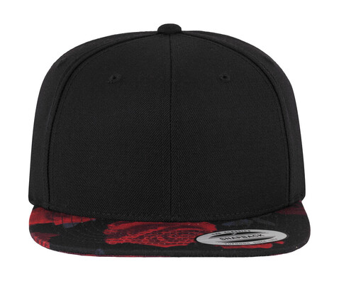 Flexfit Roses Snapback, Black/Red, One Size bedrucken, Art.-Nr. 640681540 Flexfit Roses Snapback, Black/Red, One Size bedrucken, Art.-Nr. 640681540