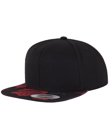 Flexfit Roses Snapback, Black/Red, One Size bedrucken, Art.-Nr. 640681540 Flexfit Roses Snapback, Black/Red, One Size bedrucken, Art.-Nr. 640681540