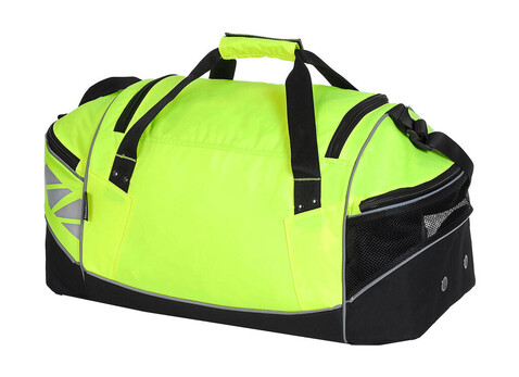 Shugon Daytona Holdall, Hi-Vis Yellow/Black, One Size bedrucken, Art.-Nr. 641386550