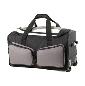 Shugon Detroit Trolley Holdall, Grey/Black, One Size bedrucken, Art.-Nr. 642381480
