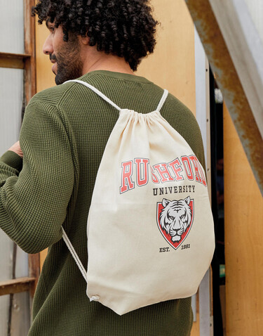 SG ACCESSORIES - BAGS Baby Canvas Cotton Drawstring Backpack, Snowwhite, One Size bedrucken, Art.-Nr. 642570000 SG ACCESSORIES - BAGS Baby Canvas Cotton Drawstring Backpack, Snowwhite, One Size bedrucken, Art.-Nr. 642570000