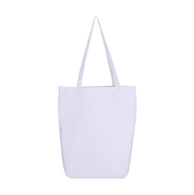 SG ACCESSORIES - BAGS Baby Canvas Cotton Bag LH with Gusset, Snowwhite, One Size bedrucken, Art.-Nr. 643570000