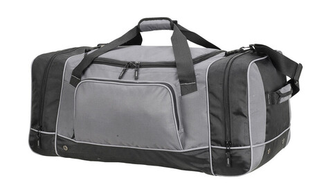 Shugon Chicago Spacious Holdall, Grey/Black, One Size bedrucken, Art.-Nr. 644381480