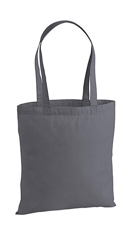 Westford Mill Premium Cotton Tote, Graphite, One Size bedrucken, Art.-Nr. 646281310